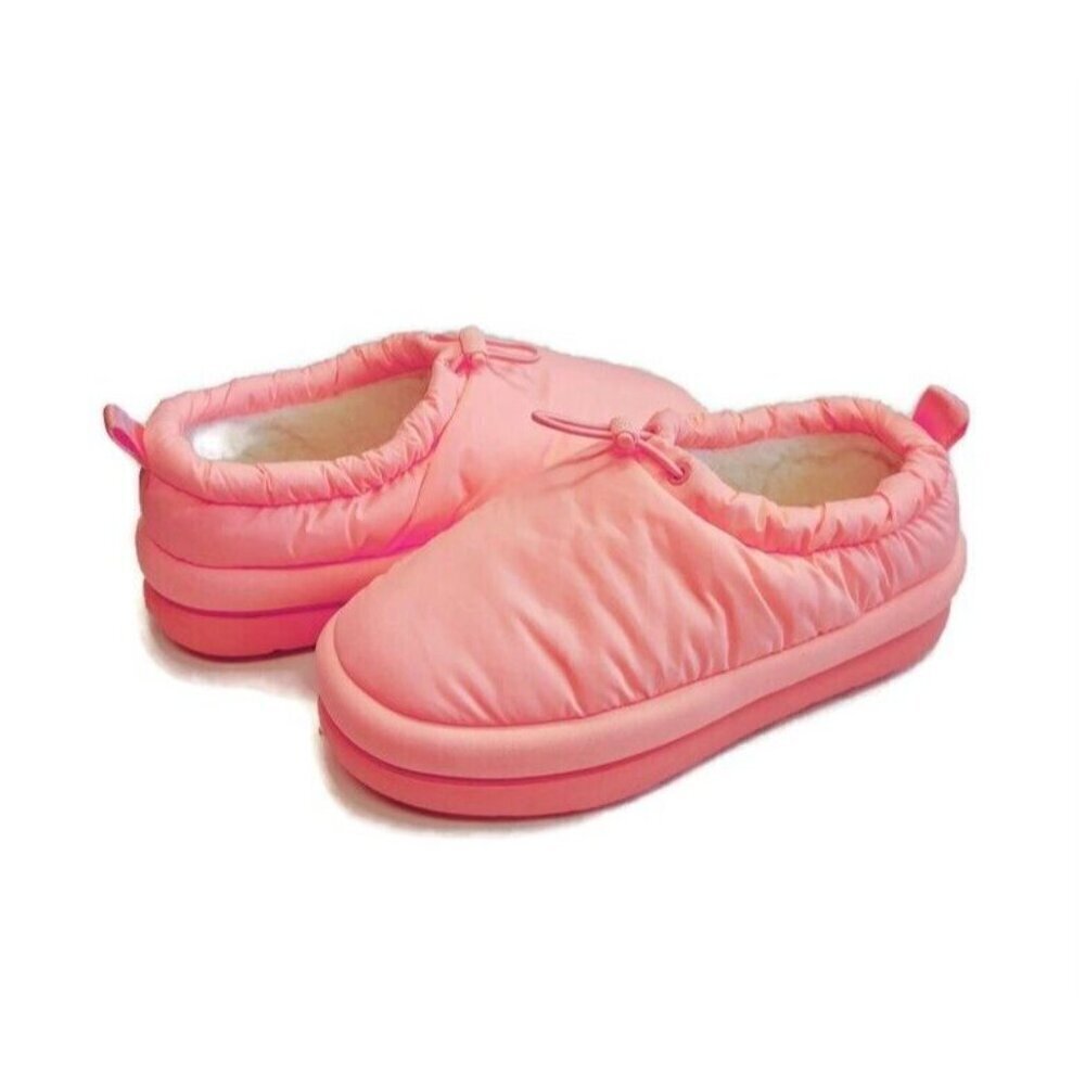 UGG Maxi Clog Sheepskin Puffer Platform Shoes Womens Size 5 Slippers Sweetheart - Picture 9 of 9